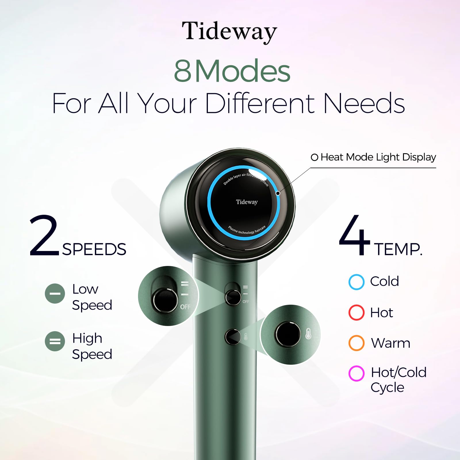Tideway H11 0.98-lb weight demonstrates ultra-light travel-friendly design.