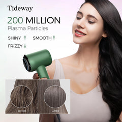 Tideway H11 diffuser-attached image highlights customizable styling with diffuse heat distribution for smooth frizz control.
