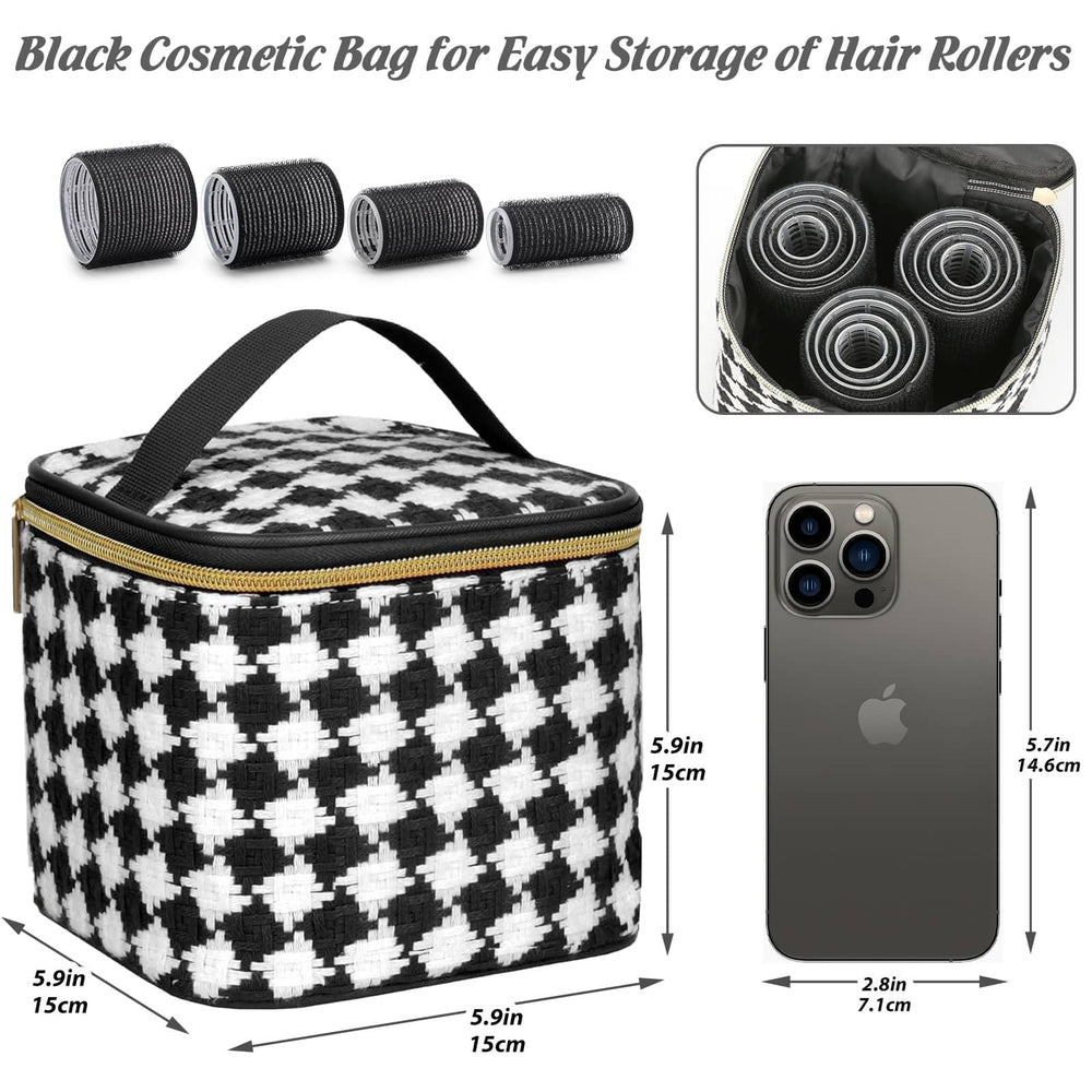 Tidponra cosmetic bag for travel storage and on-the-go styling