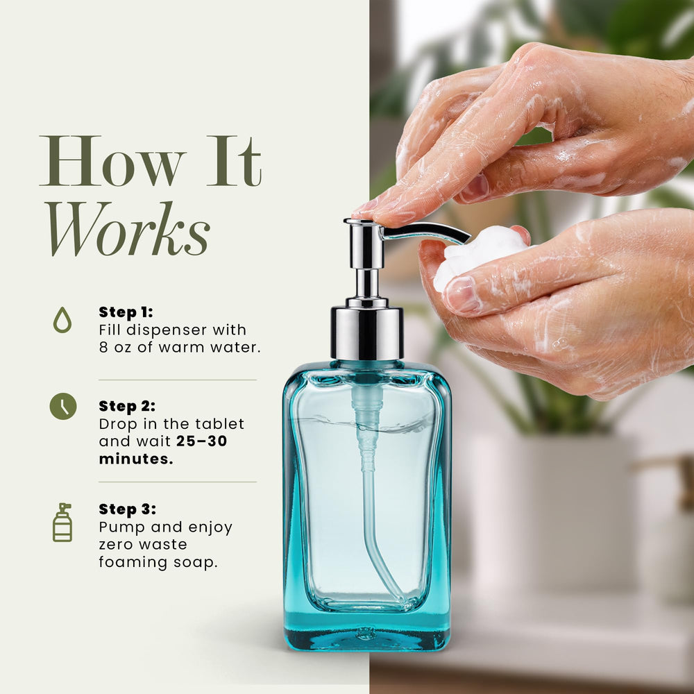 Tidy Kitchen vanilla-scent foaming soap for indulgent daily use.