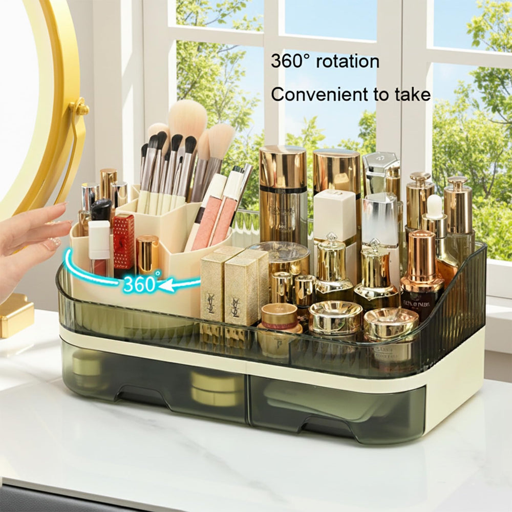 Tidyladyo makeup organizer acrylic design is durable and easy to clean