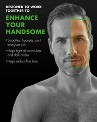 Tiege Hanley AM Moisturizer SPF20 hydrates and shields skin during daytime.