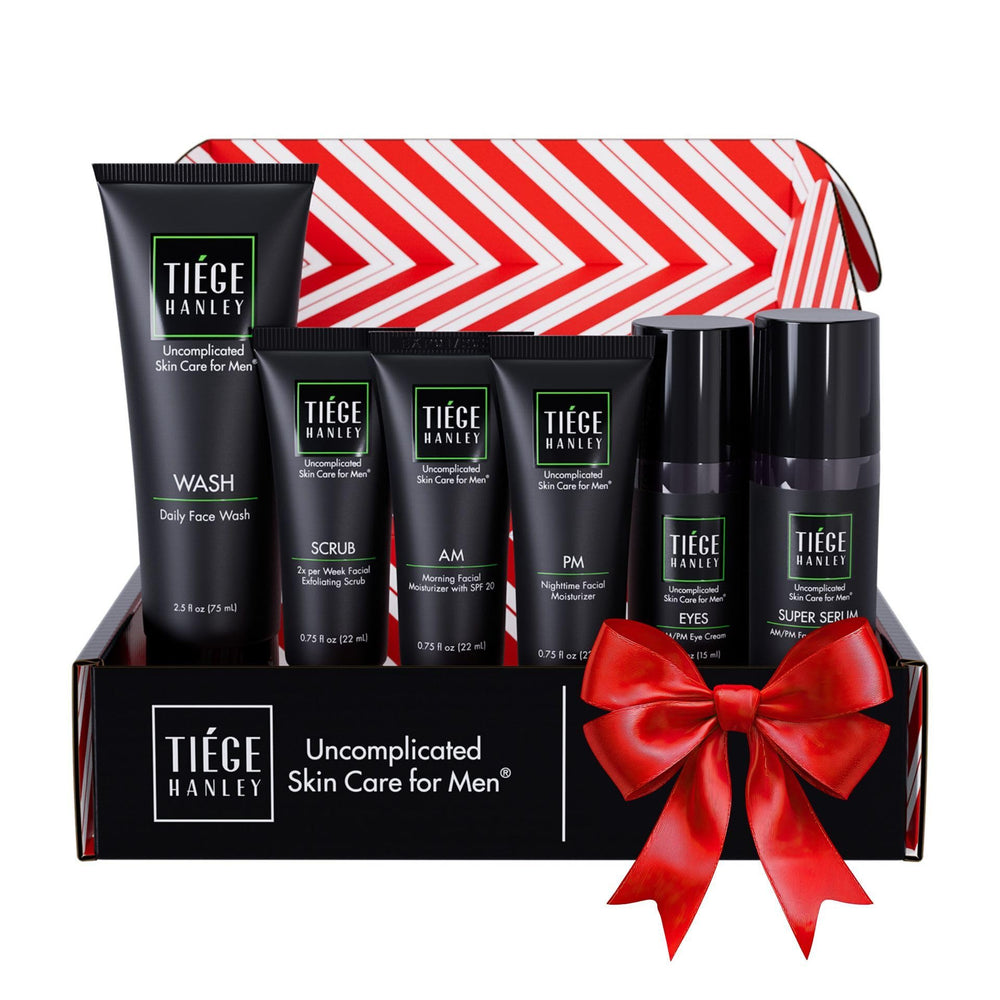 Tiege Hanley Face Wash lather cleanses skin and balances oil for a fresh morning look.