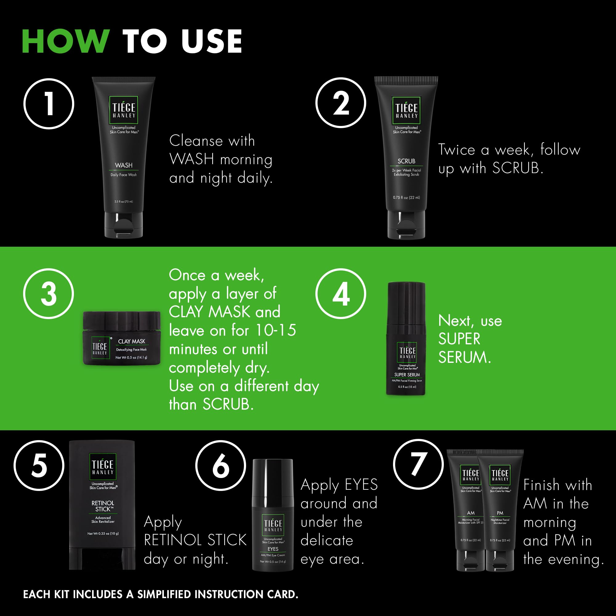 Tiege Hanley Level 5 Eye Serum reduces puffiness and dark circles