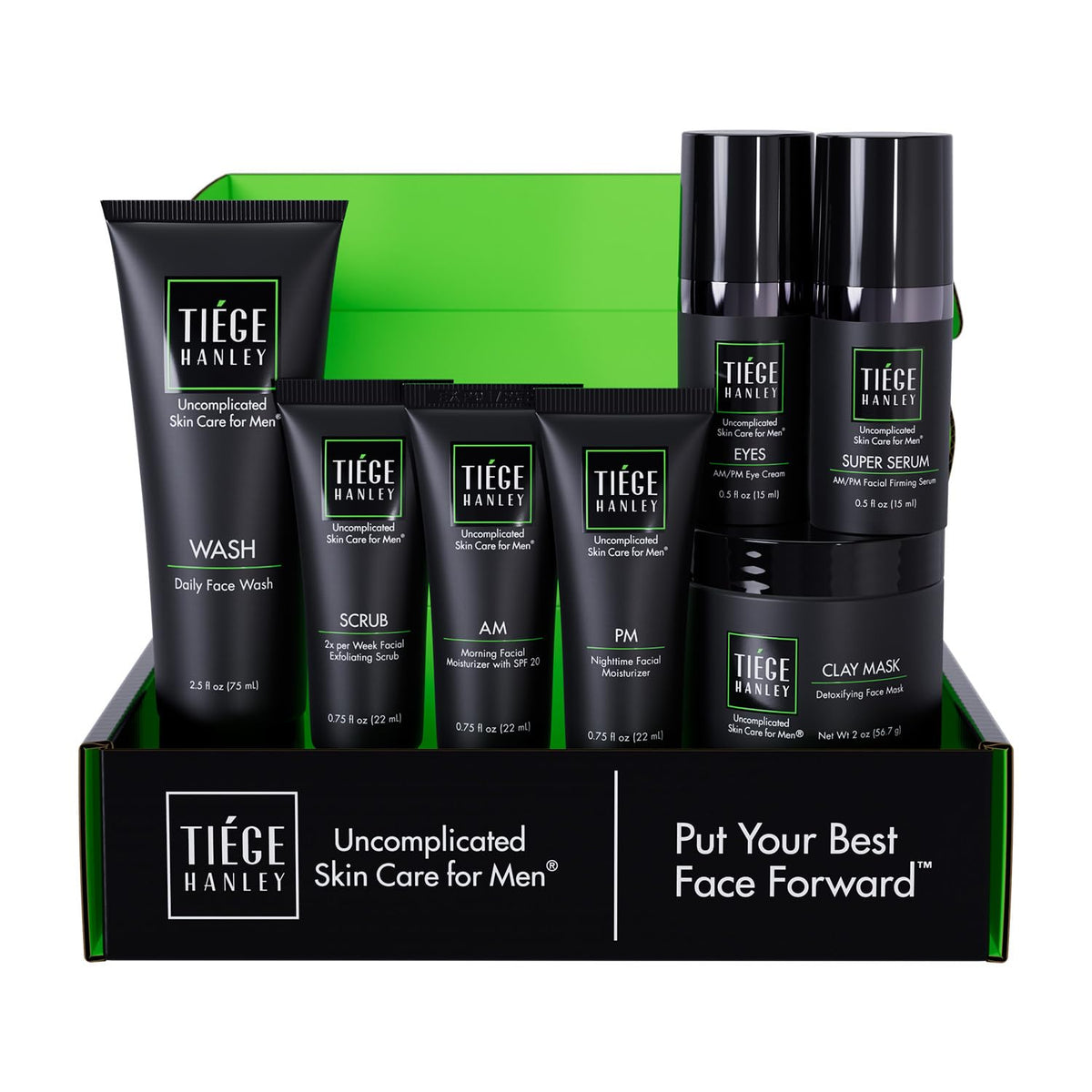 Tiege Hanley Level 4 Face Wash cleanses and balances skin for daily freshness.