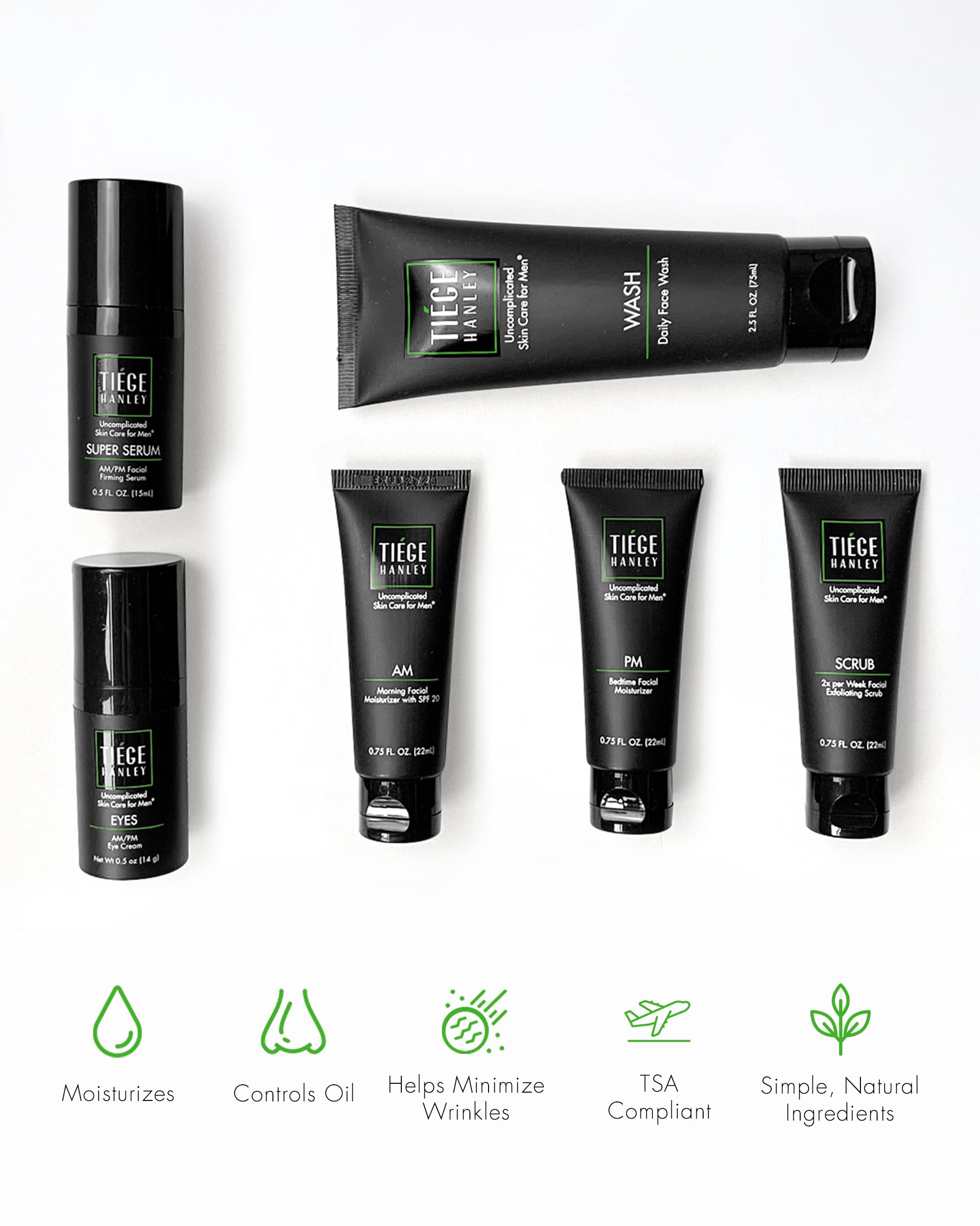 Tiege Hanley PM Moisturizer nourishes overnight to support elasticity and refreshed mornings.
