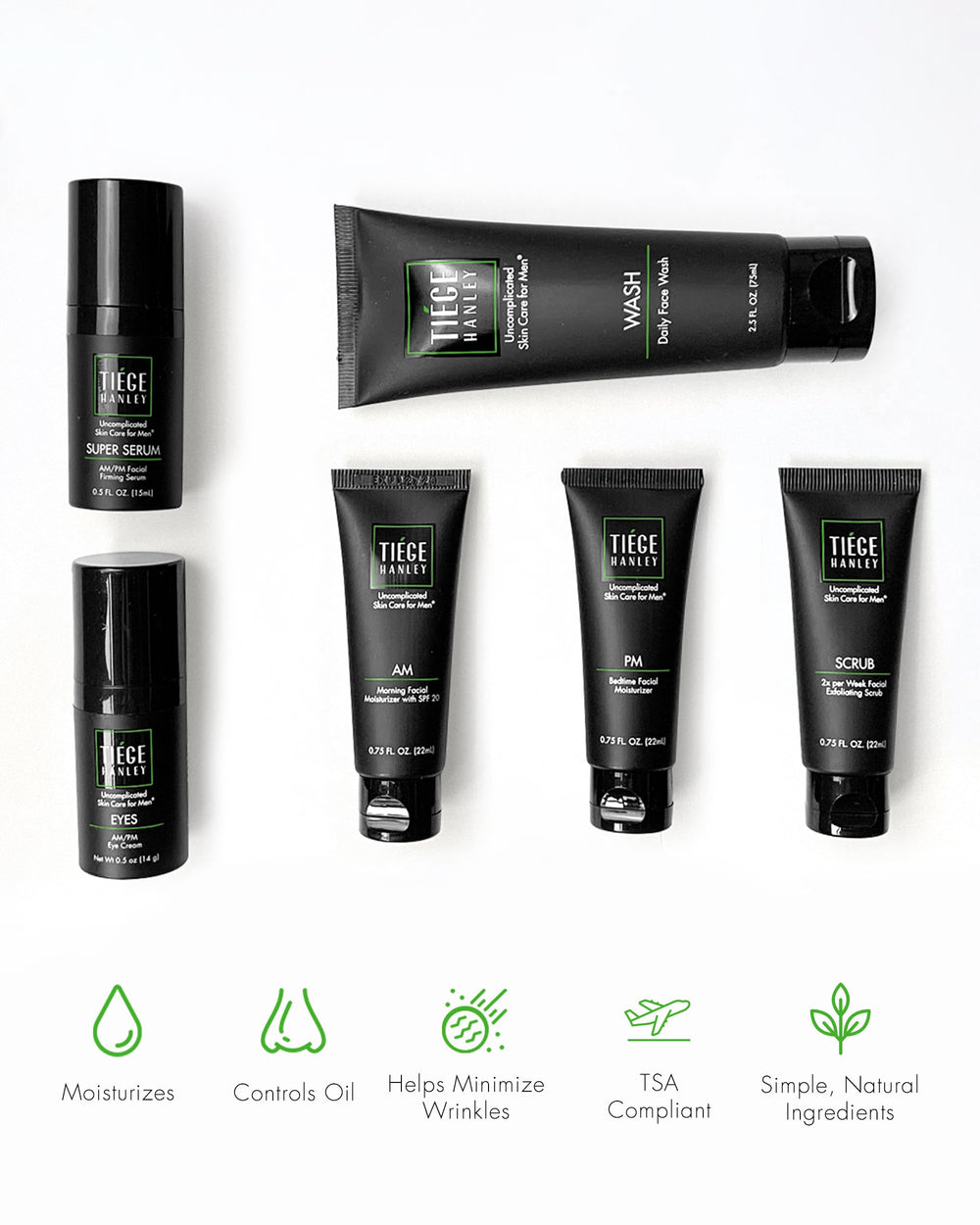 Tiege Hanley PM Moisturizer nourishes overnight to support elasticity and refreshed mornings.