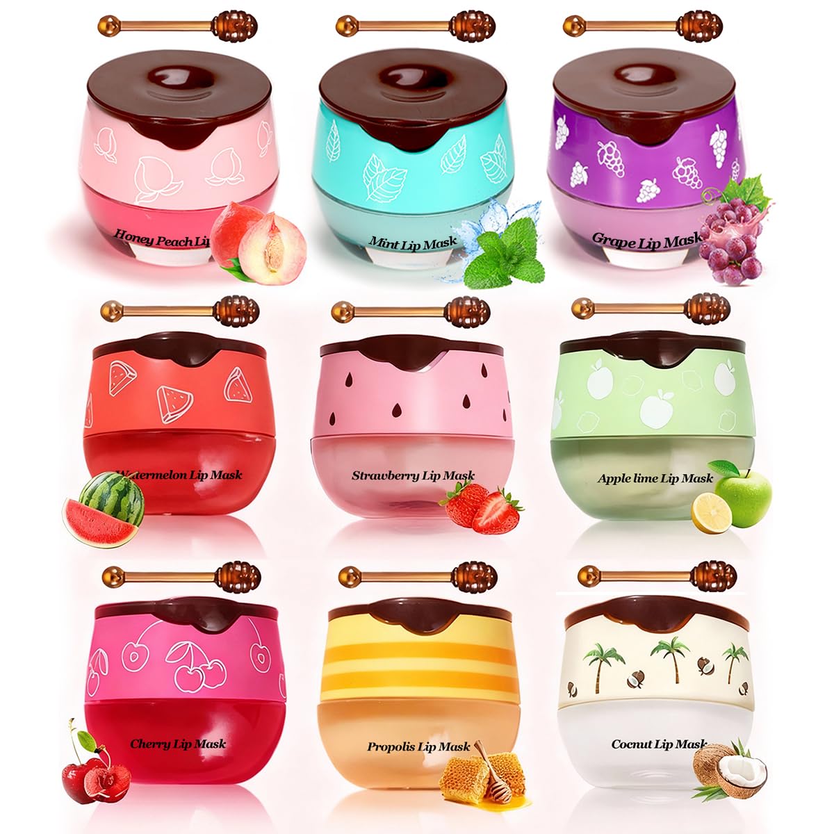 Tiejdhr Honey Lip Balm tube delivers nourishing moisture for dry lips.