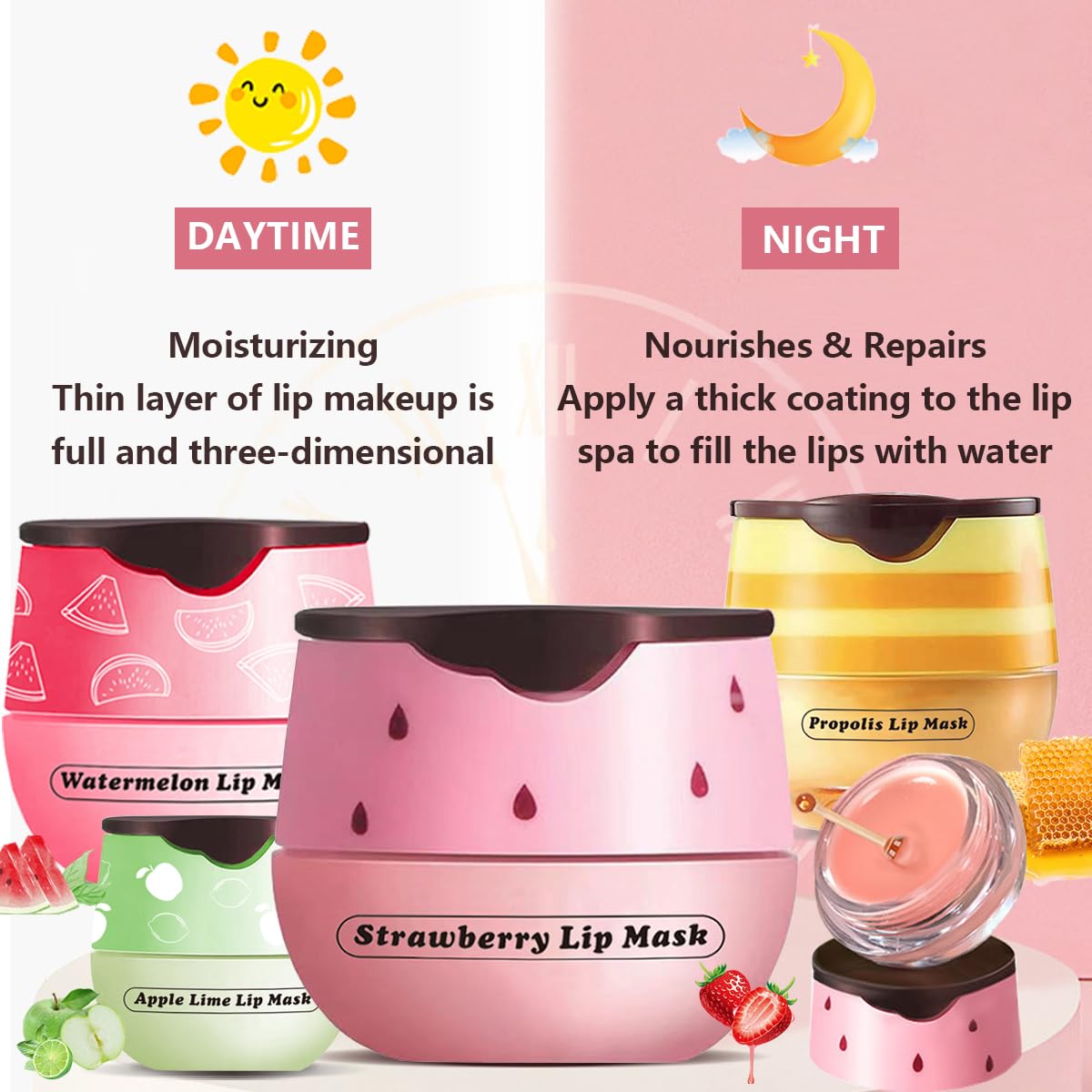 Tiejdhr Hydrate Repair Dry Lips closeup highlights rich moisture and barrier support.