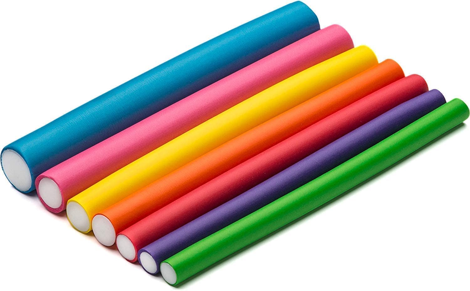 Tifara Beauty sleep-friendly rollers shown in-bed use for convenient, heat-free styling.