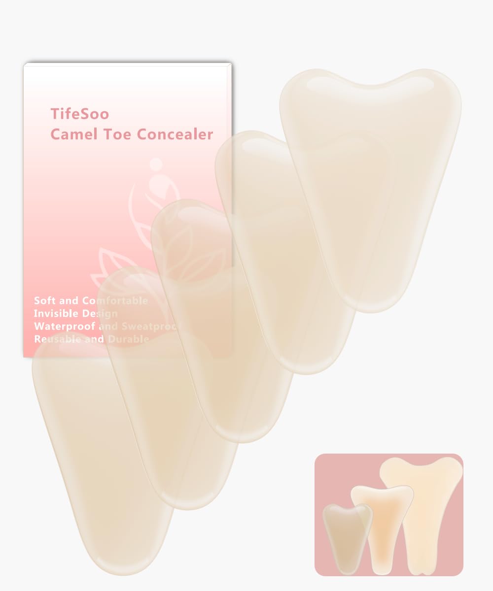 Tifesoo camel toe concealer packaging shows discreet, travel-friendly design for everyday wear