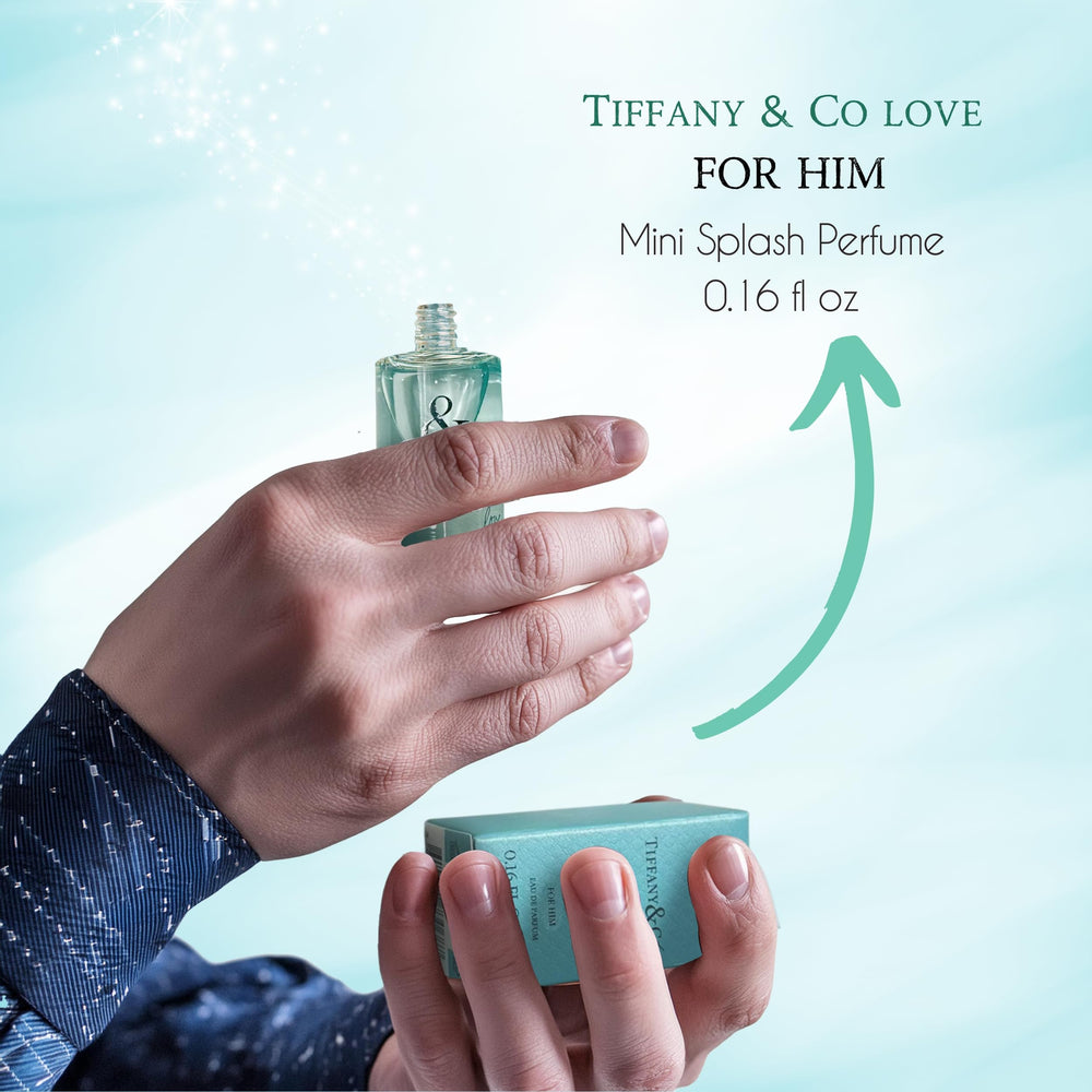 Close-up of Tiffany & Co. Love for Him cap highlighting premium design