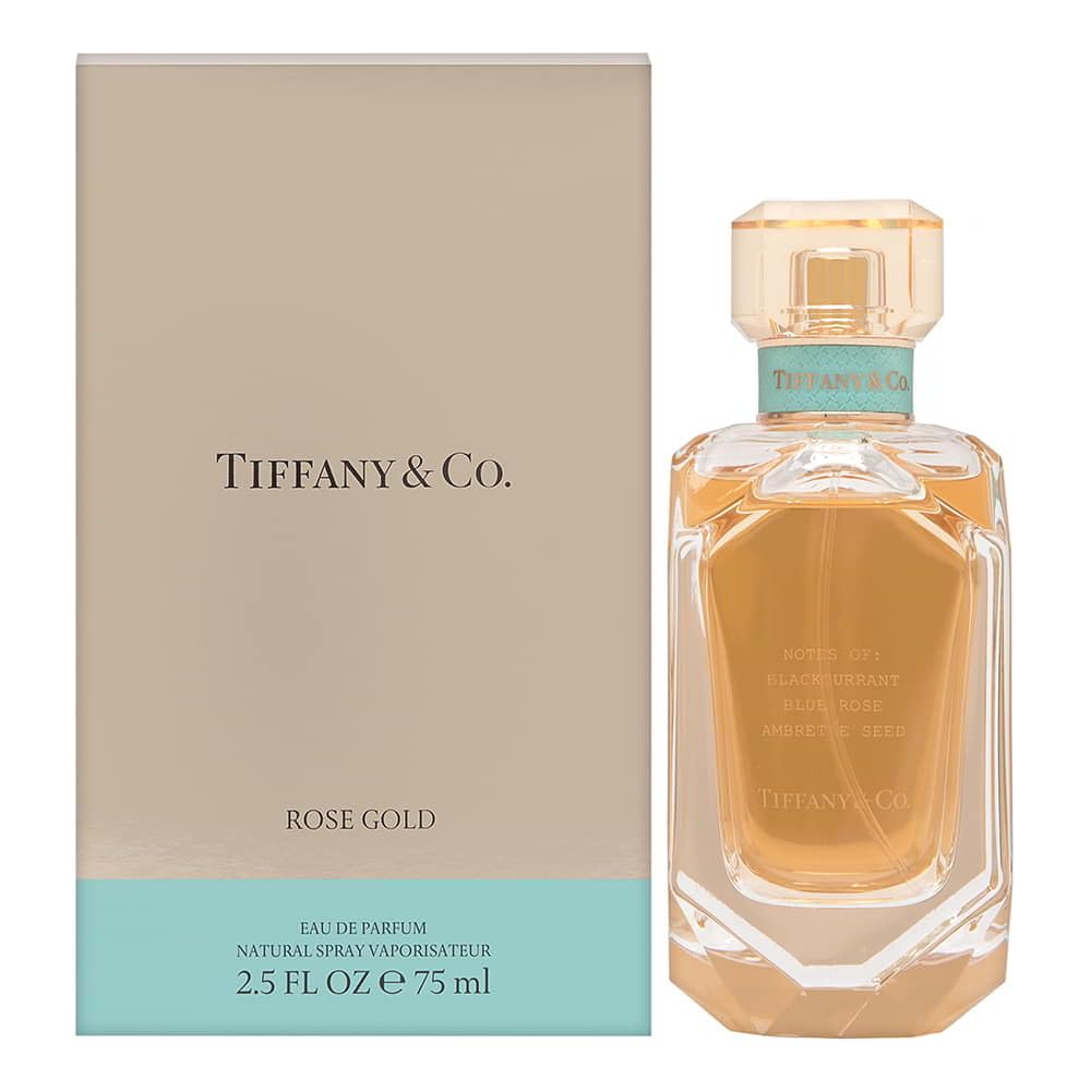 Tiffany & Co. Tiffany Rose Gold EDP bottle showcases floral fruity fragrance for daily wear
