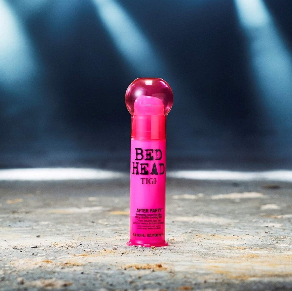 TIGI Bed Head After Party finished hair with silky shine and control
