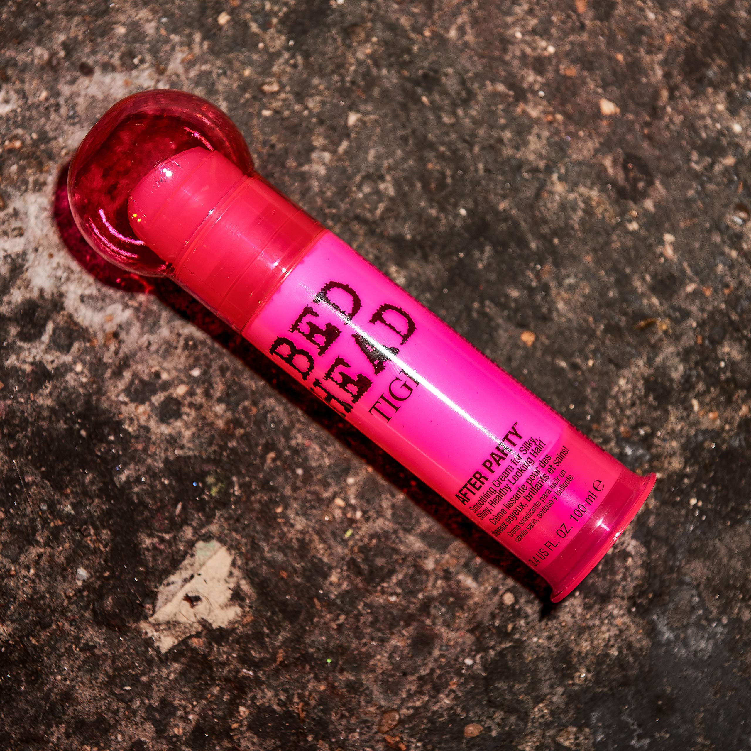 TIGI Bed Head counter-top view shows the two-pack bottle duo ready for routine touch-ups.