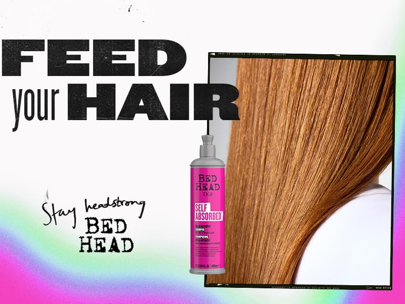 TIGI Bed Head bottle made with recycled plastic