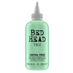 TIGI Bed Head Control Freak Serum bottle front for frizz control and shine