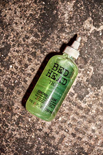 TIGI Bed Head Control Freak Serum finished hair with glossy shine