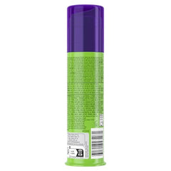 TIGI Bed Head Curls Rock Amplifier Cream damp-hair-application shows even coat for lasting definition.