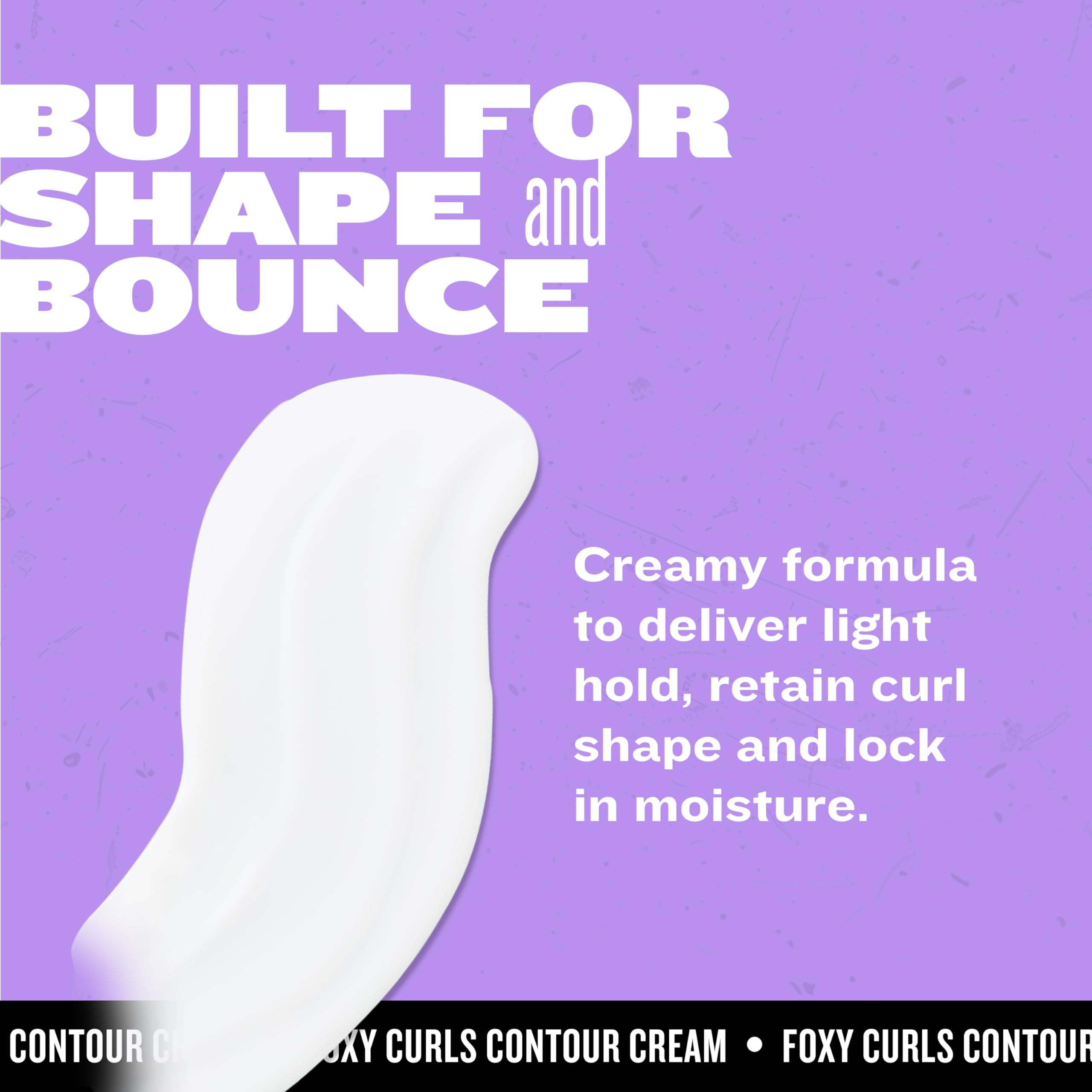 TIGI Bed Head Foxy Curls Contour Creme applied to damp curls for definition