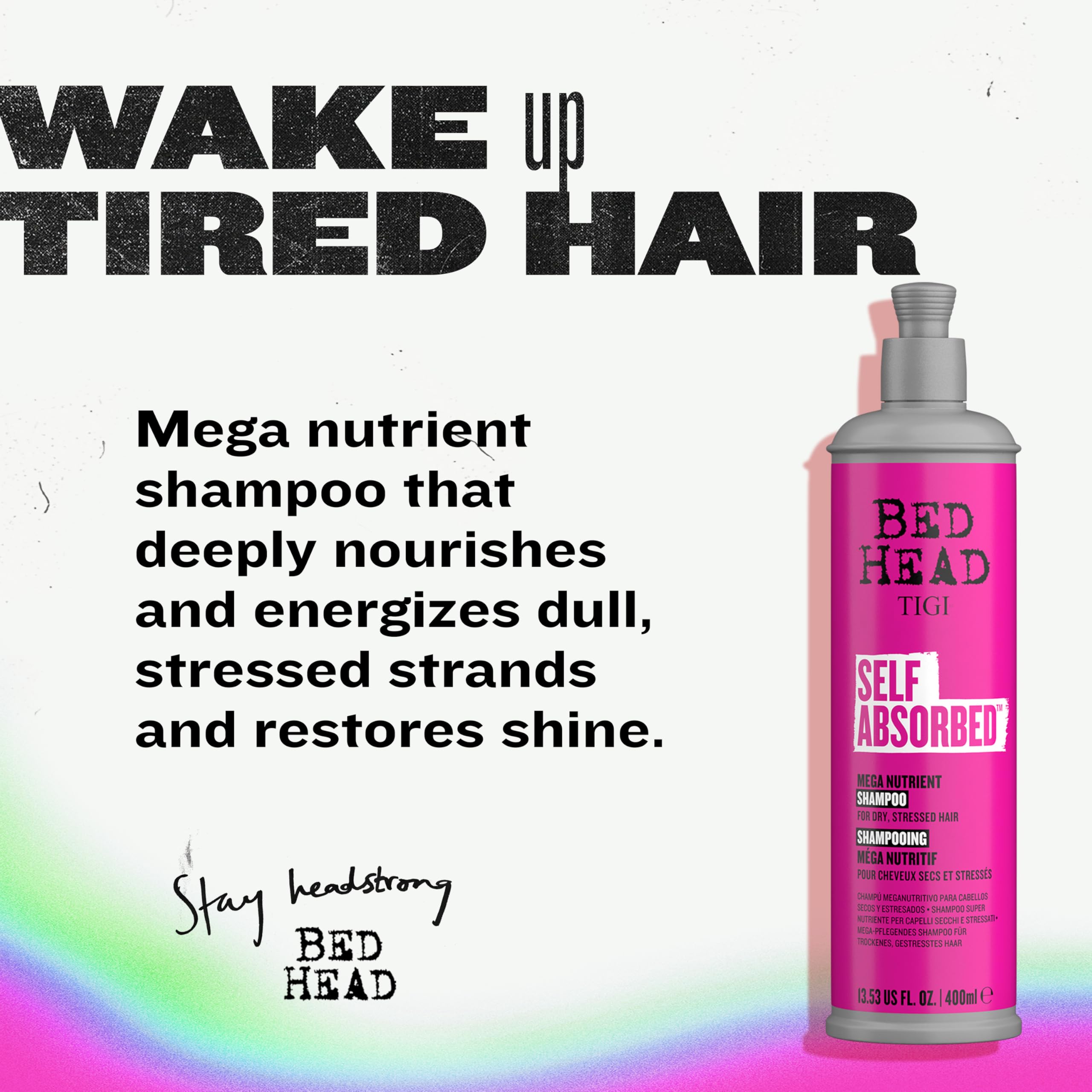 TIGI Bed Head frizz-control conditioner tube provides lasting softness