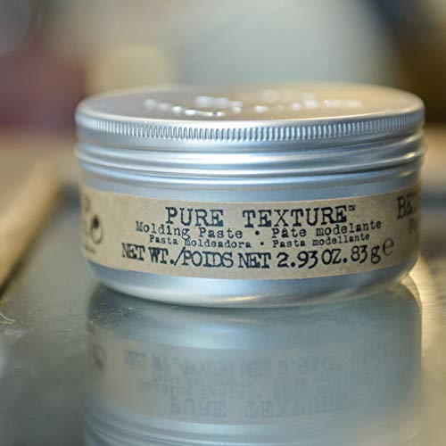 TIGI Bed Head for Men Texture Molding Paste close-up emphasizes conditioning agents and added shine.