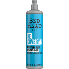 TIGI Bed Head Recovery bottle front shows hydrating benefits for dry hair