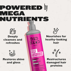 TIGI Self Absorbed conditioner application on mid-lengths to ends