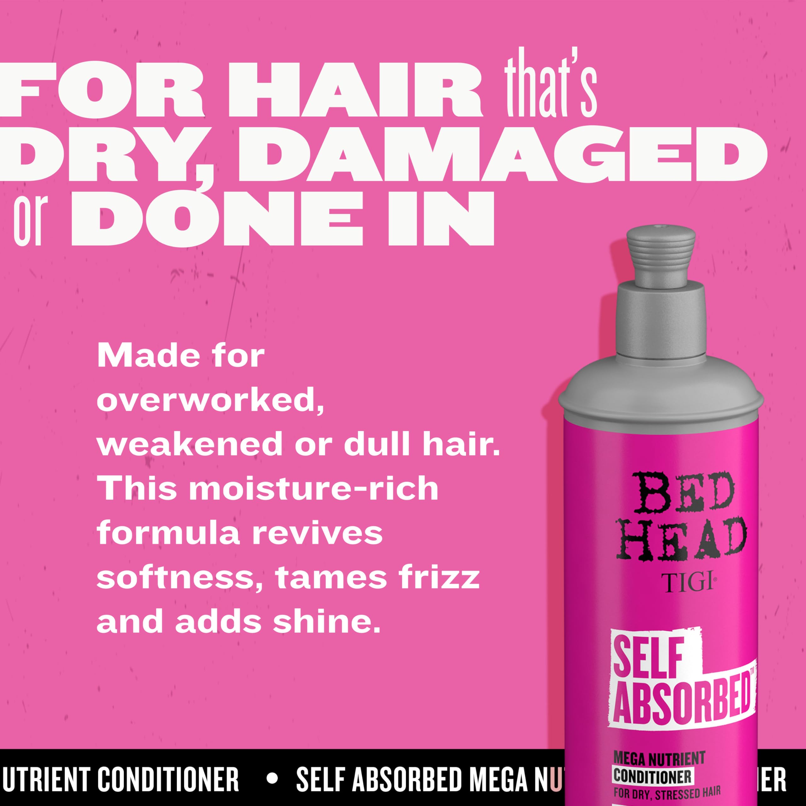 TIGI Self Absorbed shampoo foam lather for deeper conditioning