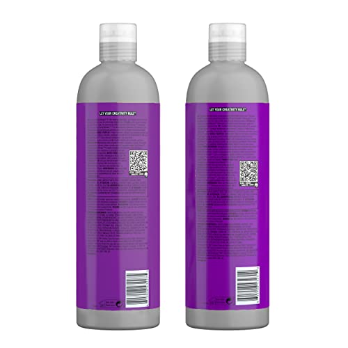 TIGI Bed Head Serial Blonde restoring conditioner tube delivers moisture and shine.
