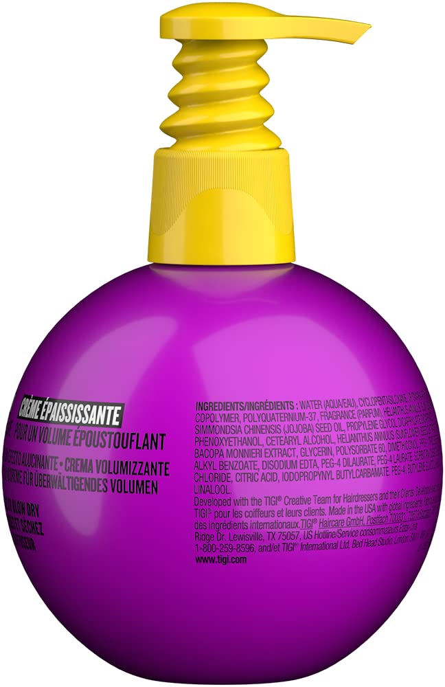 TIGI Bed Head Small Talk hair lift, lightweight texture and flexible hold