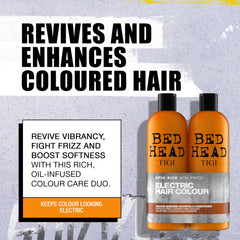 TIGI Colour Goddess duo packaging highlights salon-grade color care at home.
