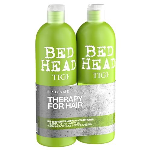 TIGI Bed Head Urban Antidotes Re-Energize Pack of 2 bottles ready for daily refreshment