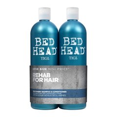 TIGI Bed Head Recovery Shampoo bottle front offers intense moisture for dry hair