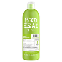 TIGI Bed Head Urban Antidotes 1 bottle emphasizes hydrating formula for brighter moisture and color retention.