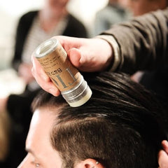 TIGI Bed Head Wax Stick slick back style for flexible hold.