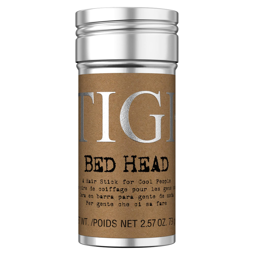 TIGI Bed Head Wax Stick texture closeup for instant definition and grip.