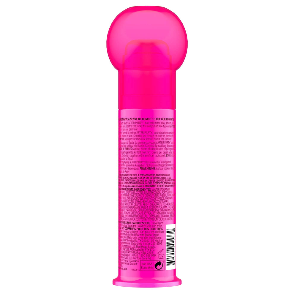 TIGI Bedhead creates smooth, flyaway-free hair with smoothing cream.