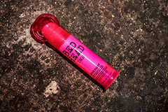 TIGI Bedhead packaging shows a two tube pack for home and travel use.