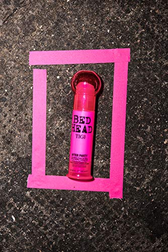TIGI Bedhead After Party US-made formula highlights origin and quality.