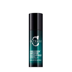 TIGI Catwalk Curls Rock Amplifier bottle front for defined curls and touchable hold