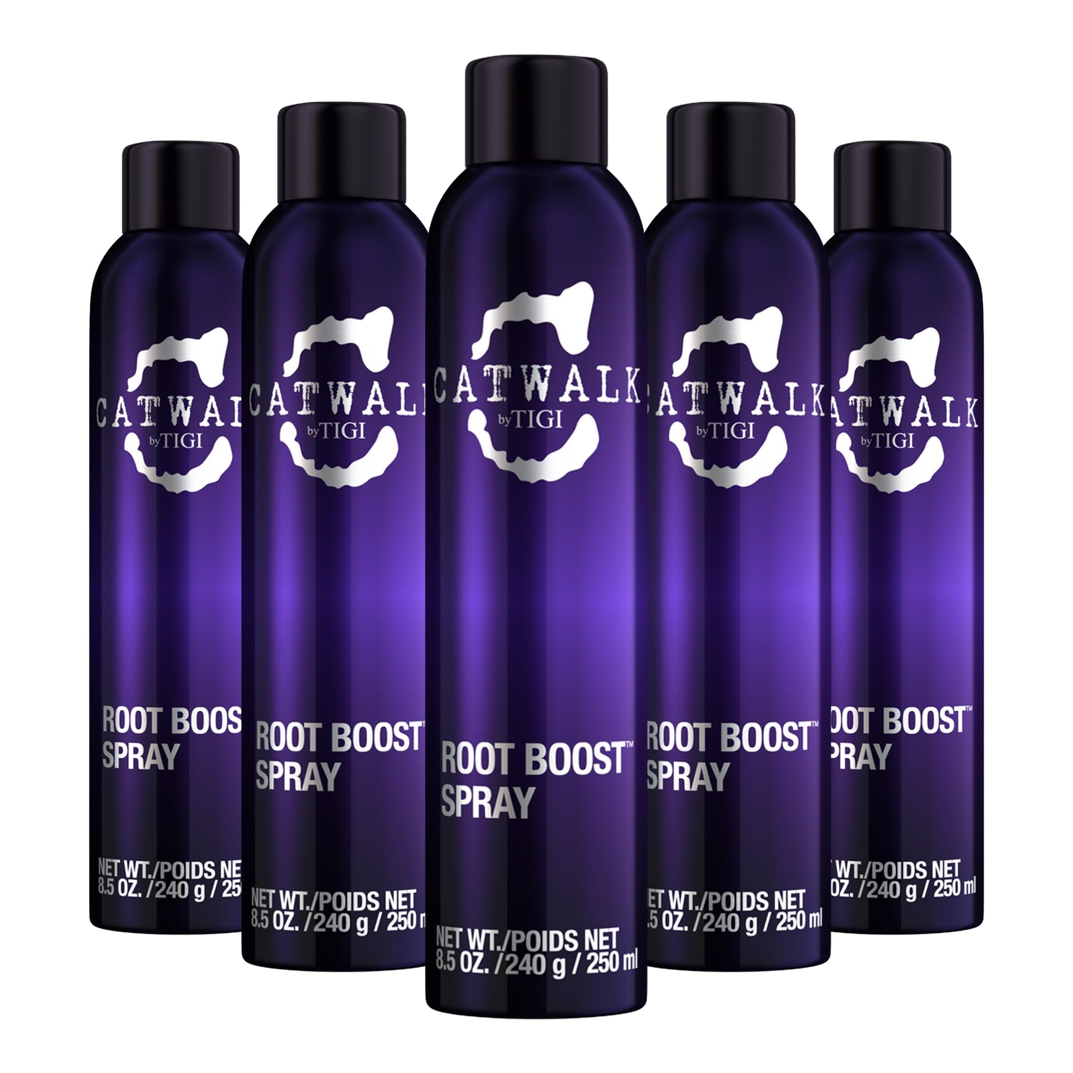 TIGI Catwalk Root Boost Spray Foam bottle—lift and texture for all hair types