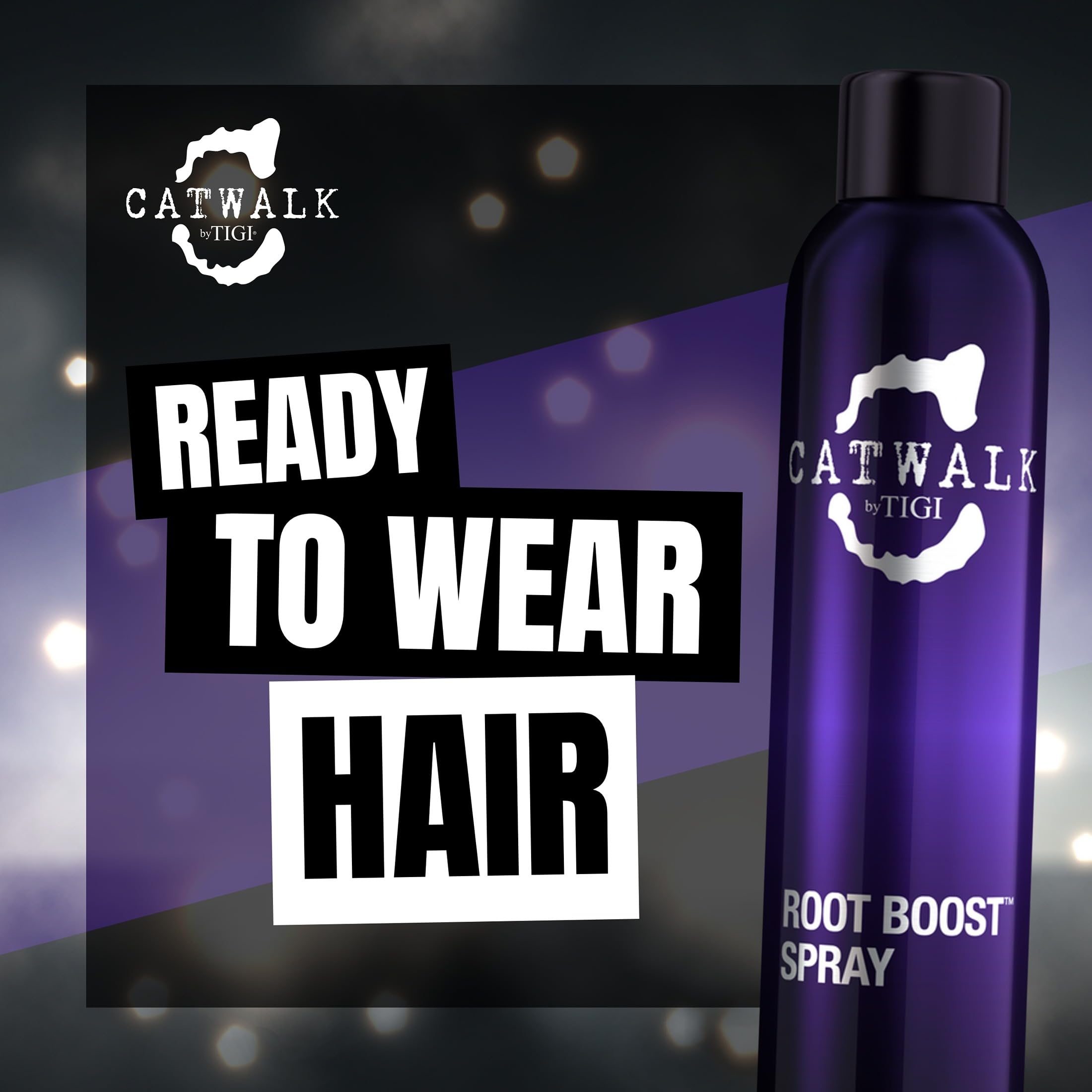 TIGI Catwalk Root Boost spray-foam lifted roots offer natural-looking volume for various styles.
