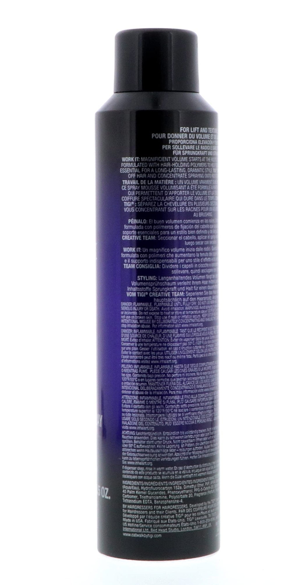 TIGI Catwalk Your Highness Root Boost Spray product shot emphasizes lift.