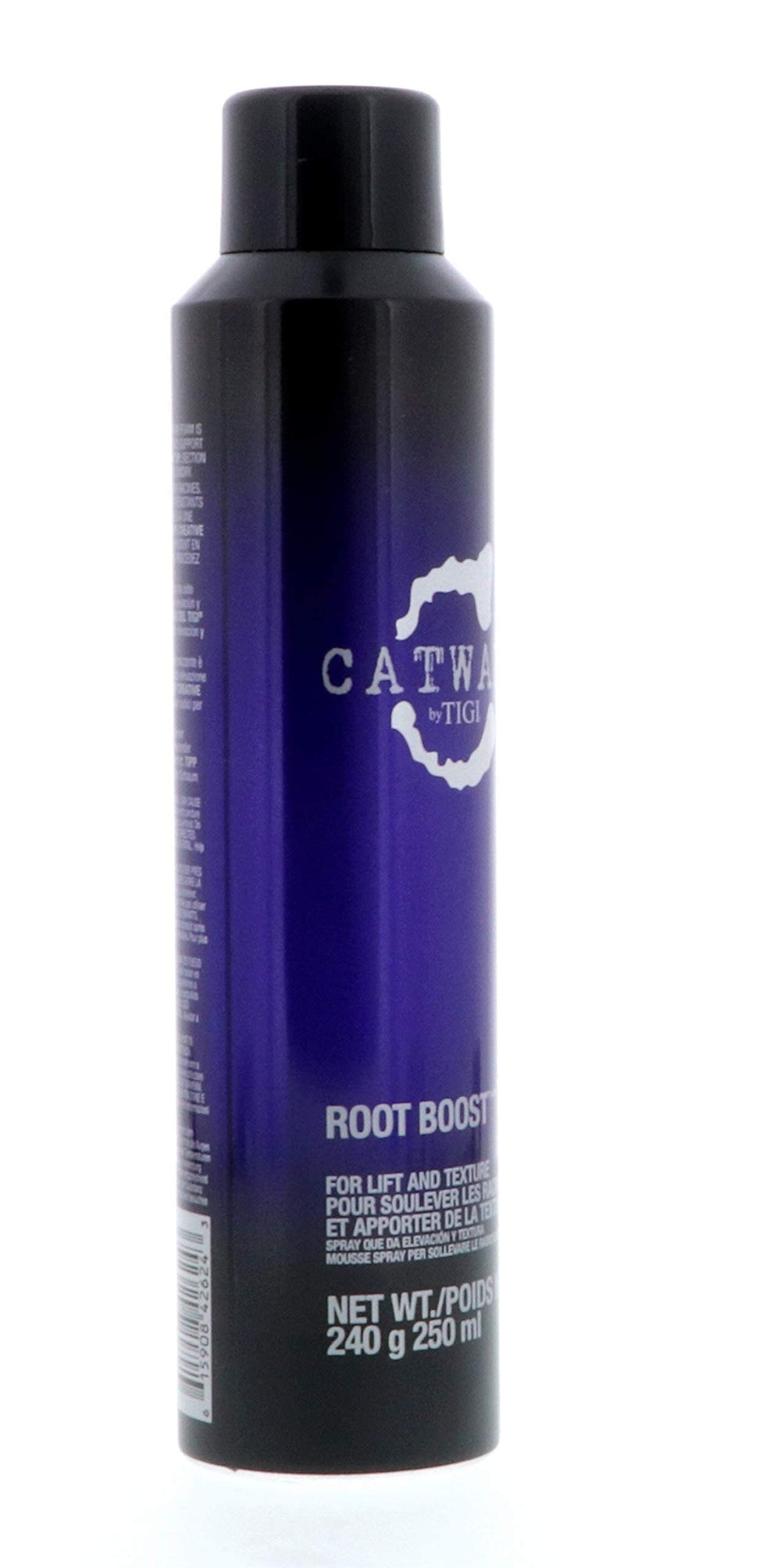 TIGI Catwalk Your Highness Root Boost Spray packaging highlights United States origin.