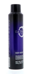 TIGI Catwalk Your Highness Root Boost Spray packaging highlights United States origin.