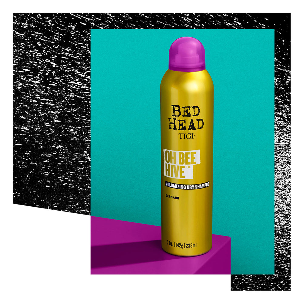 TIGI Oh Bee Hive dry shampoo matte finish with no white residue