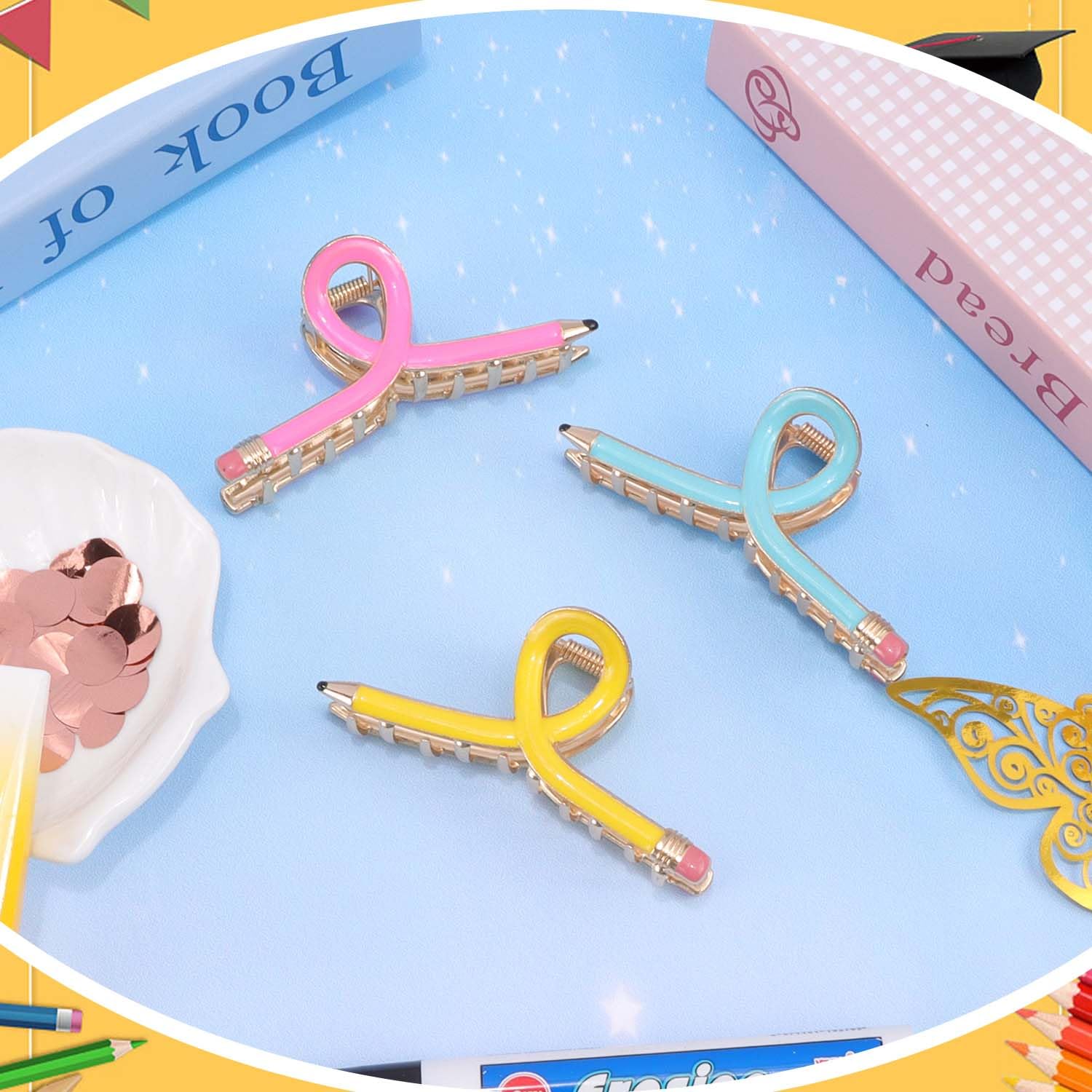 Tihebax closeup-grip clip highlights sturdy teeth for secure hold