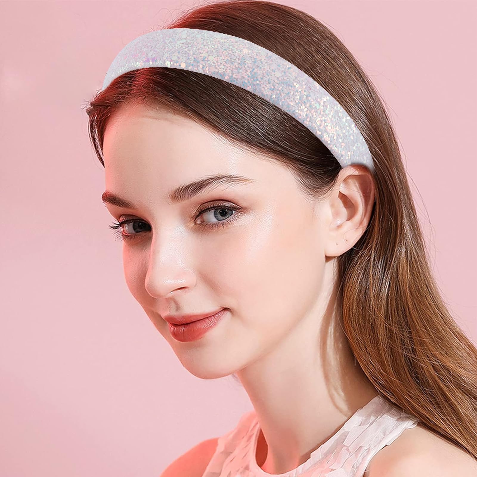 Tihebax headbands non-slip design keeps hair in place during play.