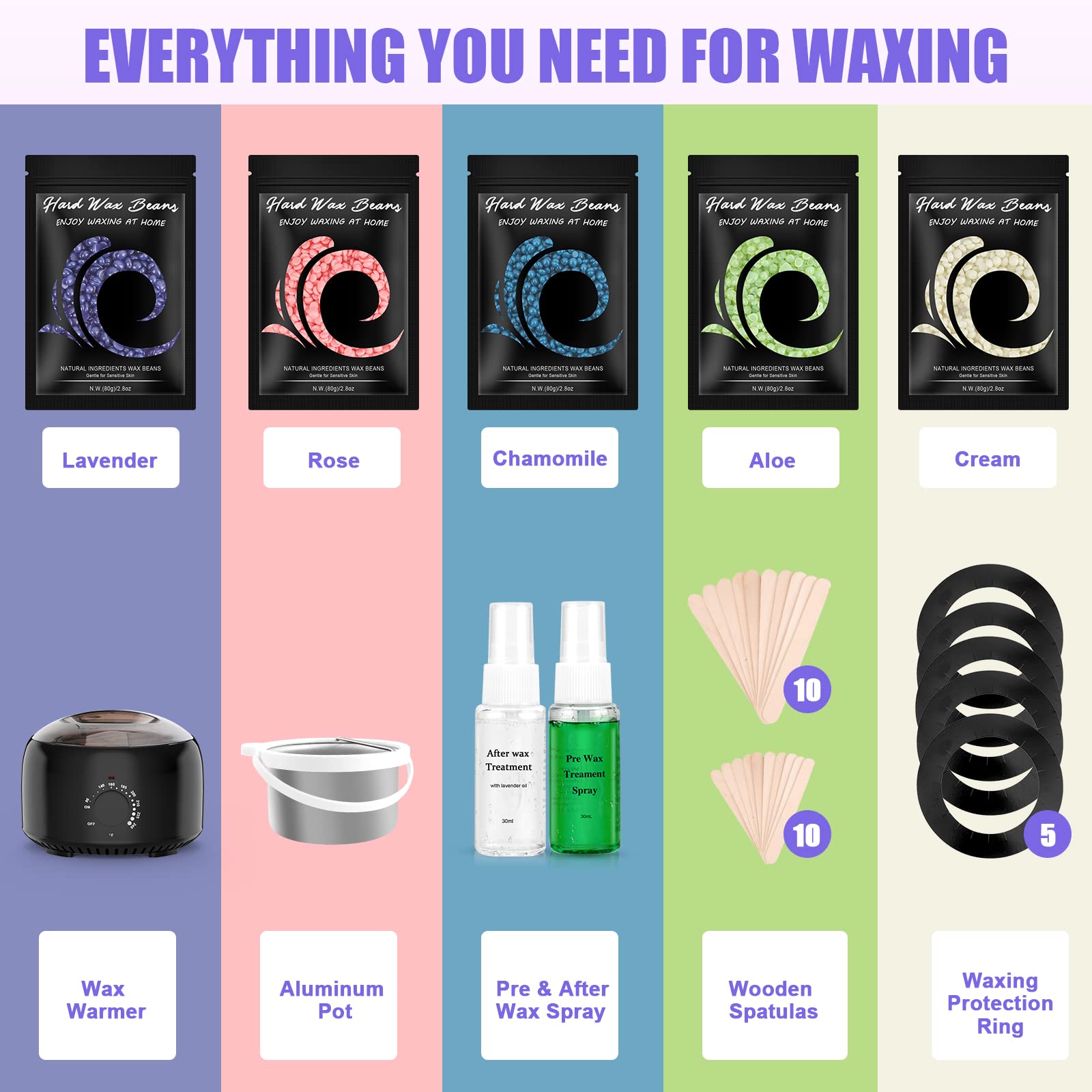 TIKESI after-wax spray soothes and refreshes skin post-treatment